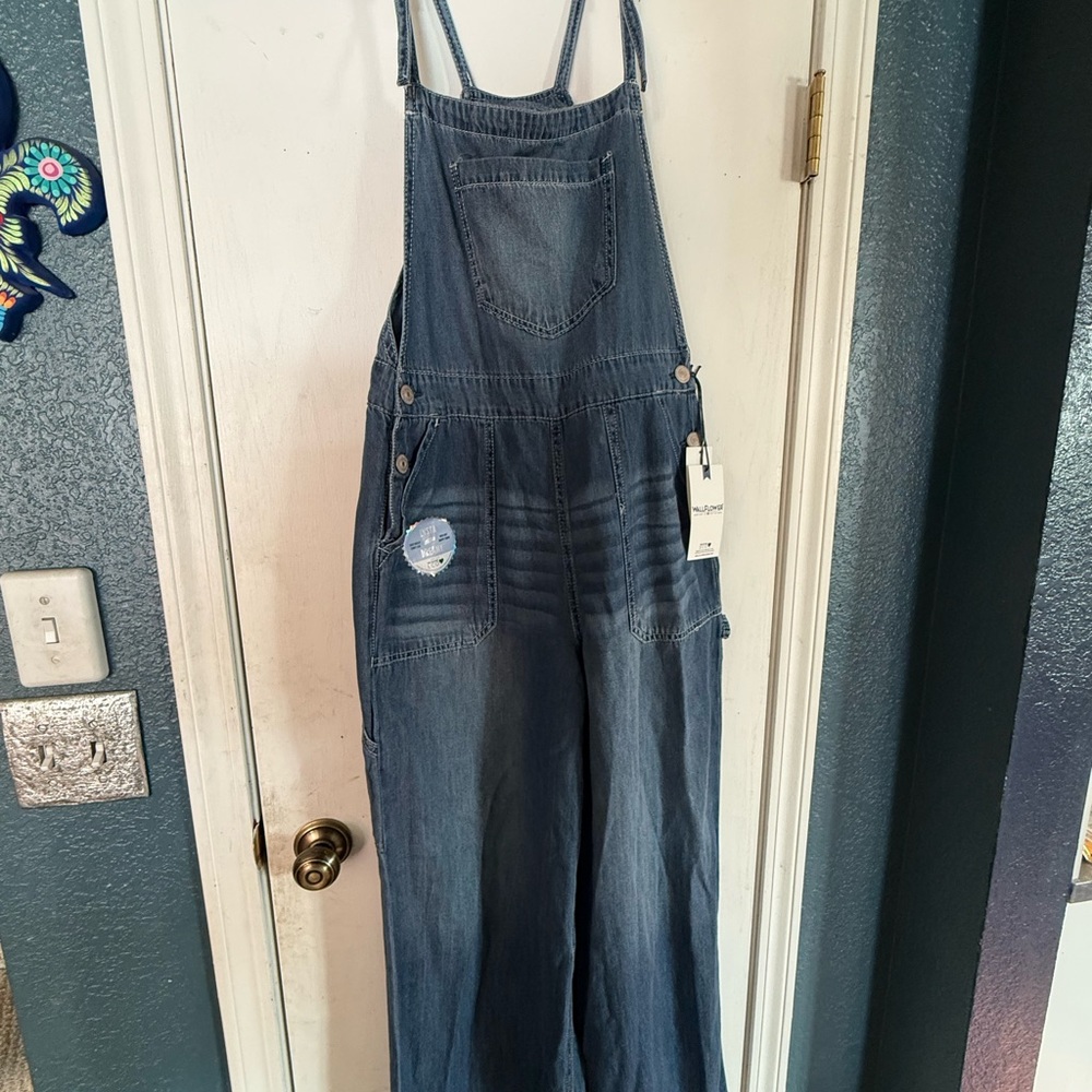 Wallflower Blue Denim Women's Jeans Overalls